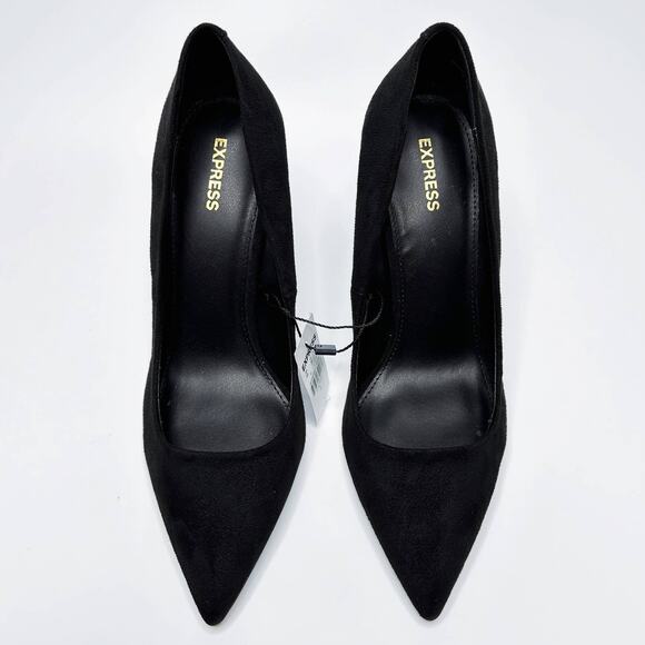 Express Classic Black Heels - Picture 4 of 12